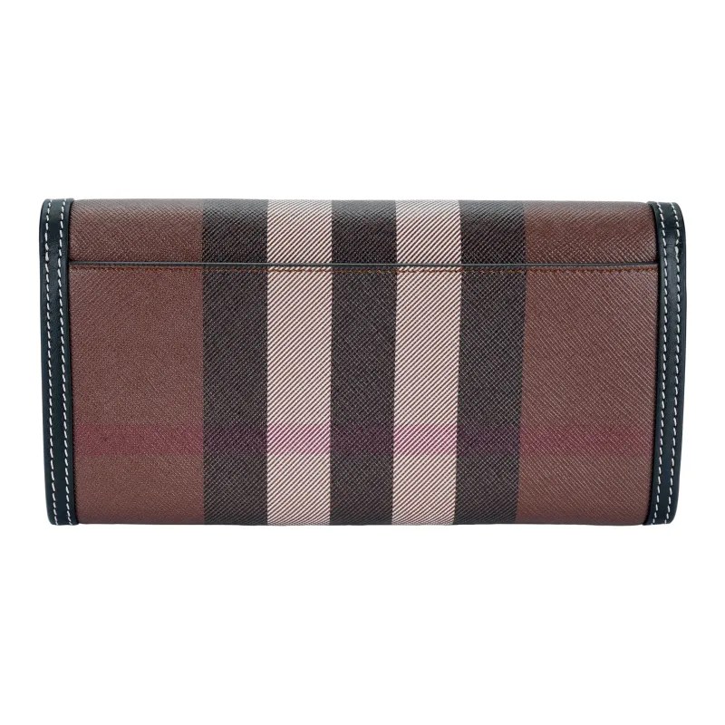 Burberry Leather Wallet Women's Brown-2