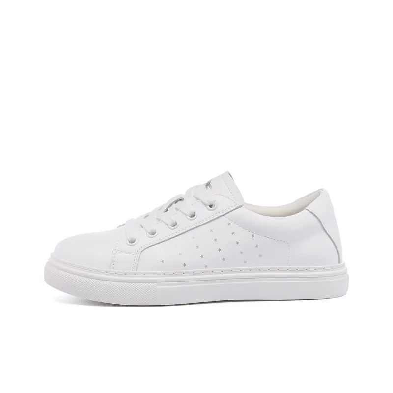 RED DRAGONFLY White Sneakers For Women's Abrasion Resistant Low Top Trendy Casual Shoes Women's-1