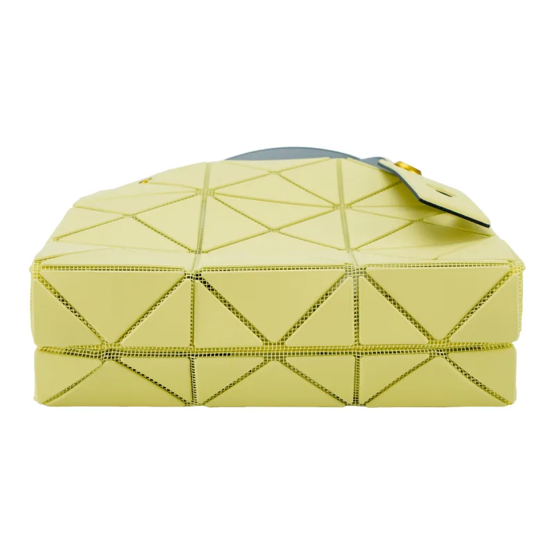 ISSEY MIYAKE CARAT Polyvinyl Chloride Resin Diamond Handbag Mini Women's Yellow-3