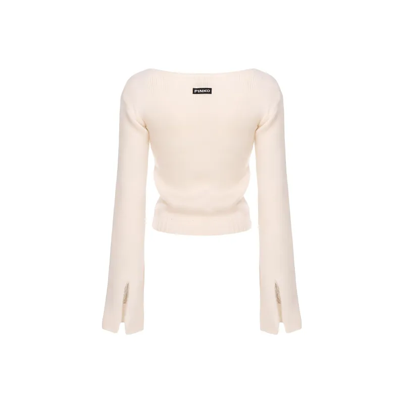 PINKO FW24 Sweater Women's White-1