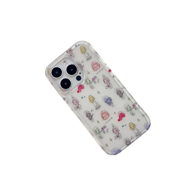 Kona Chun TPU Material Phone Cases Compatibility With Apple 16 Pro Max/15 Pro/14 Pro/13/iPhone 16 Pro-1