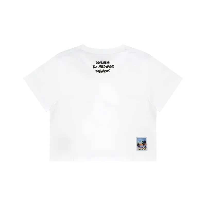 Aape Logo Print T shirt-3