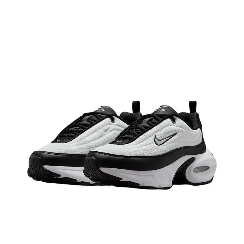 Nike Air Max Portal Anti Slip Wear Resistant Low Top Casual Running Shoes Women's White-2