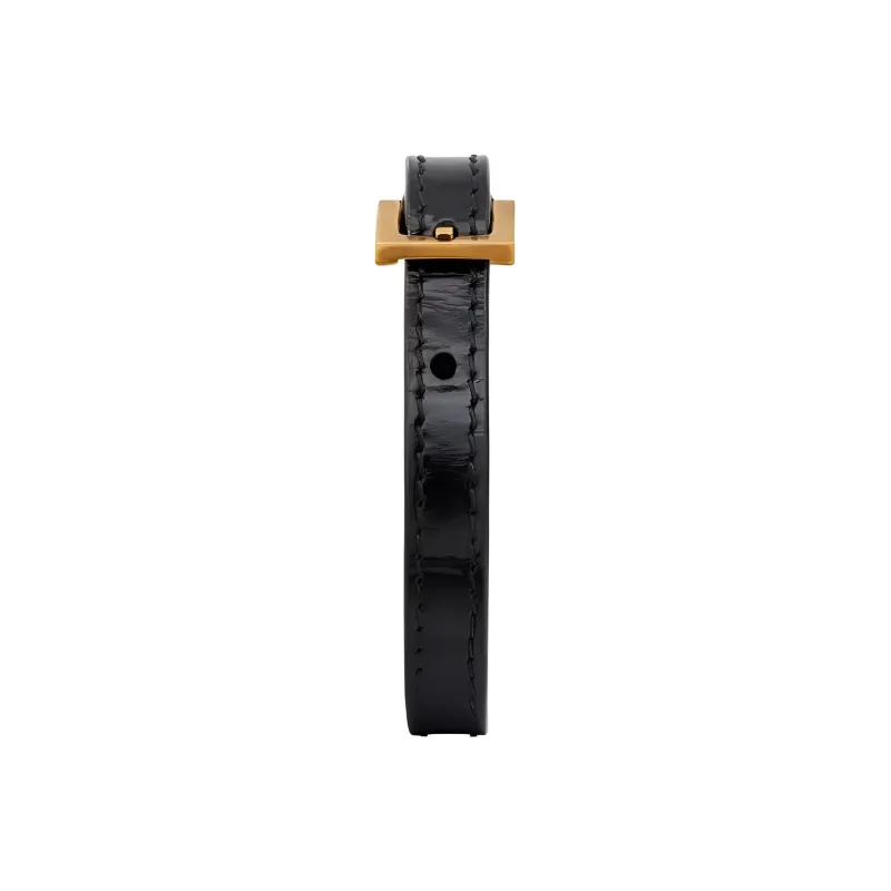 SAINT LAURENT Cassandre Belt Bracelet-3