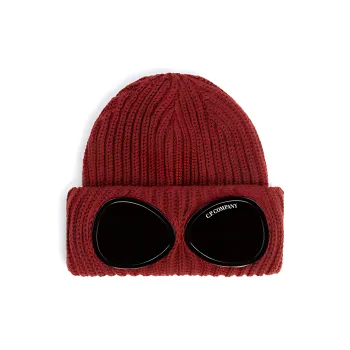 C.P.Company Goggle Detailed Turn Up Hem Beanie
