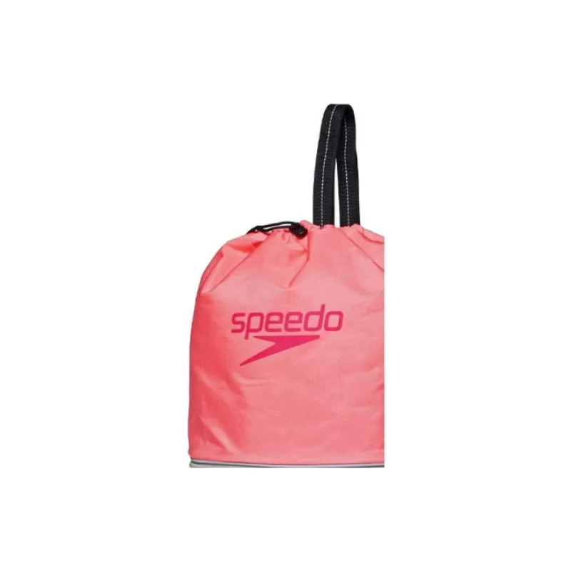 Speedo Polyester Backpack Unisex Pink & Black-4