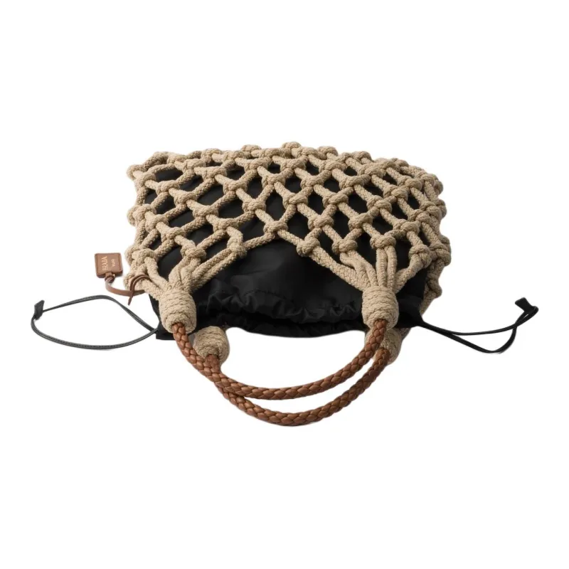 PRADA Re Nylon Recycled Polyamide Clutch Women's Black-2