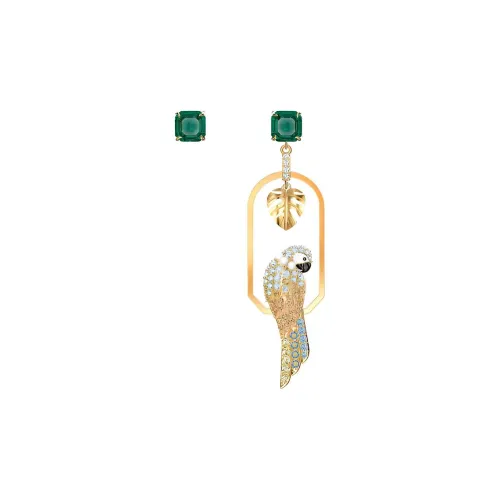 Swarovski Tropical Earrings Women's Gold