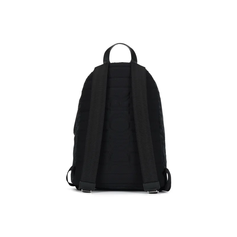 DIOR Fabric Backpack Regular Men's Black-2