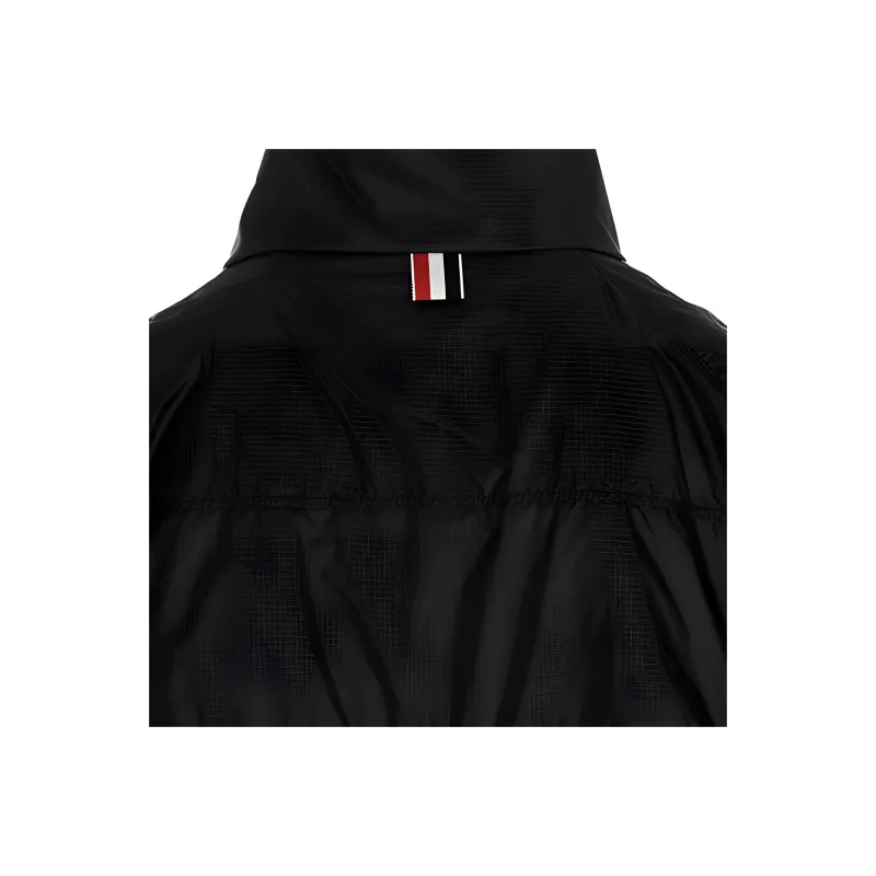 THOM BROWNE Logo Patch Lightweight Jacket-4
