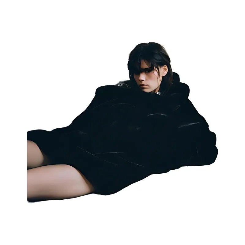 ZARA Coats Women's Black-5