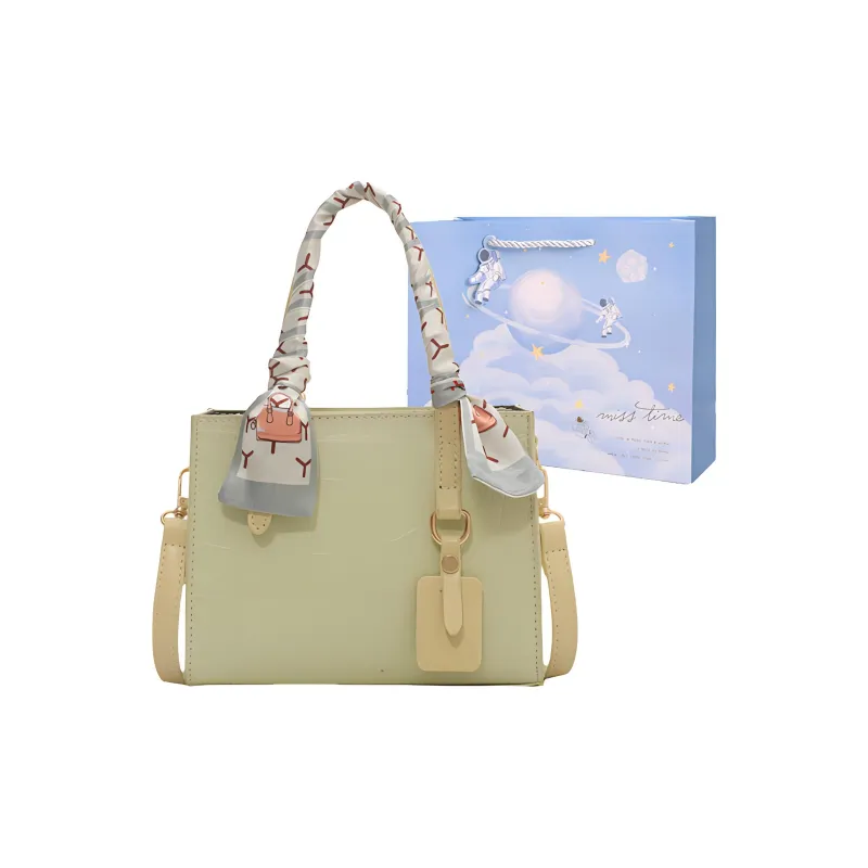 Duoluplo Doron Paul PU Shoulder Bag, Handbag, Crossbody Bag Women's Black, Green, Khaki, Ecru-2