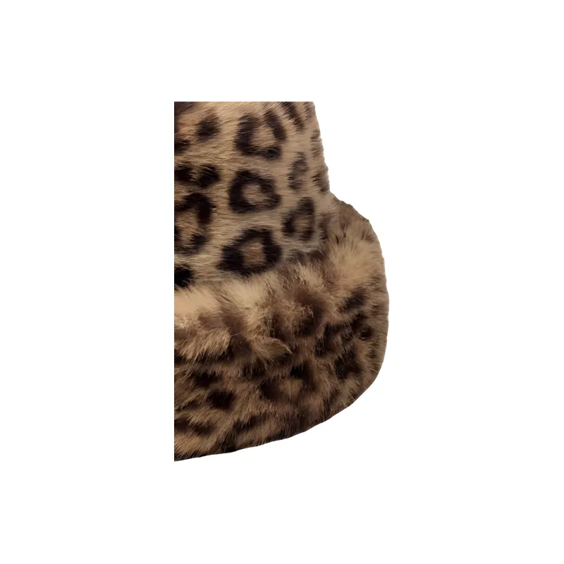 ZARA Polyester Hats & Caps Women's Leopard Print-2