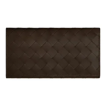 Bottega Veneta Cow Leather Wallet Men's Brown
