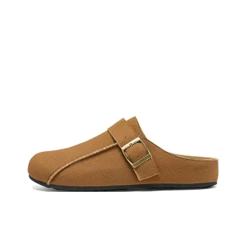 Budding Bear Quiet Abrasion Resistant Wrap toe Slippers Men's