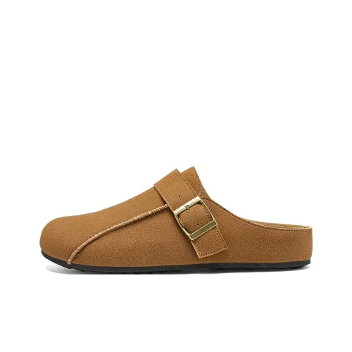 Budding Bear Quiet Abrasion Resistant Wrap toe Slippers Men's