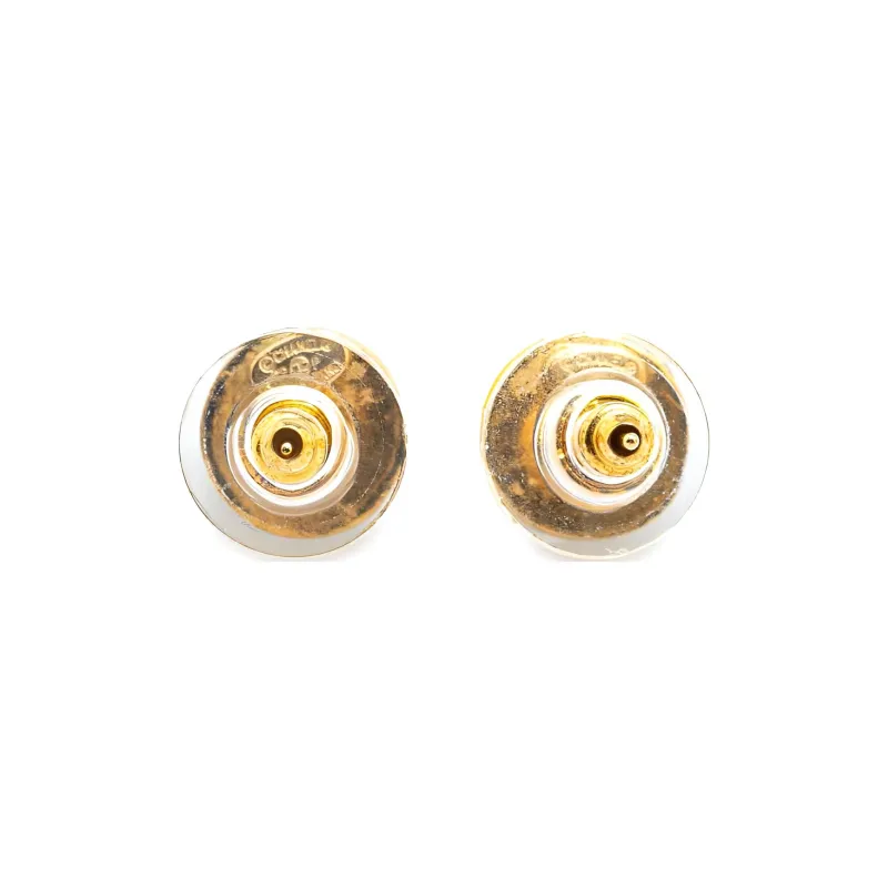 CHANEL 1999 Mini CC Mark Earrings-1