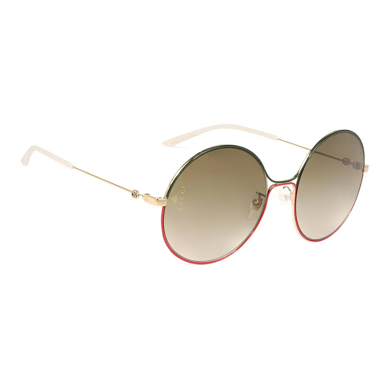 GUCCI Sunglasses Women's Gold-2