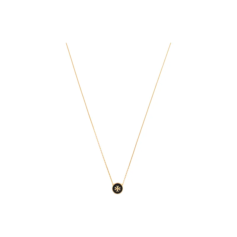 TORY BURCH Kira Logo Pendant Necklace-1