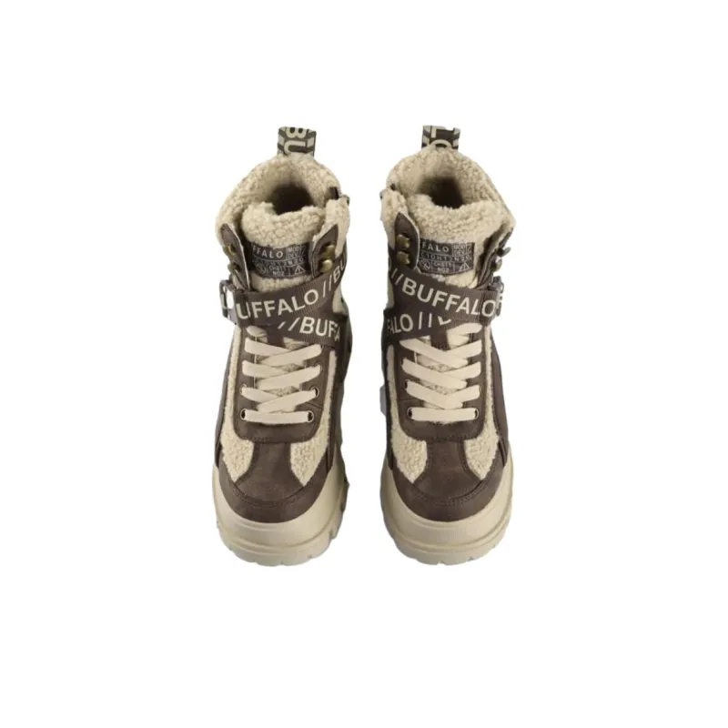 Buffalo Aspha COM 1 Ankle Boots Women's Beige-1