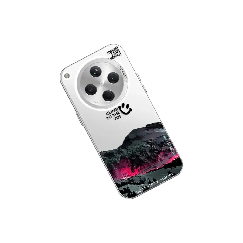 CHUNFAN PC Material Phone Cases Compatibility With OPPO A5 Pro/Find X8/Reno 12/11/Pro Quiet Luxury-12