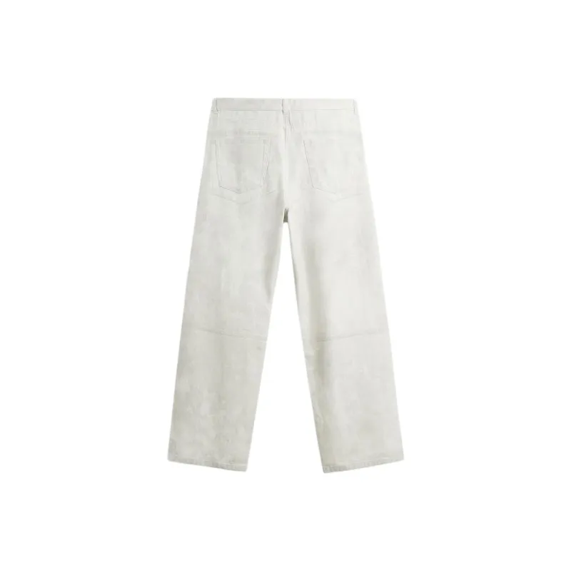 ZARA Casual Pants Men's Ice White-1