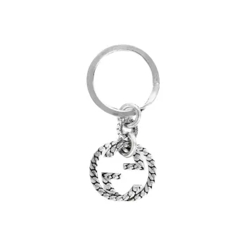 GUCCI 925 Sterling Silver, Silver Keychains Unisex Silver