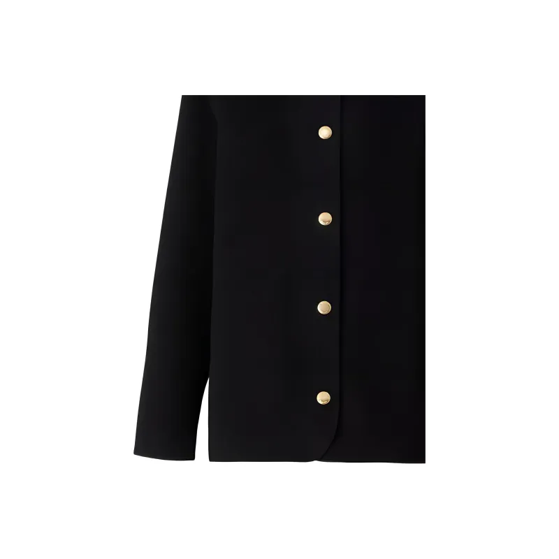 Burberry Single breasted Wool Jacket-3