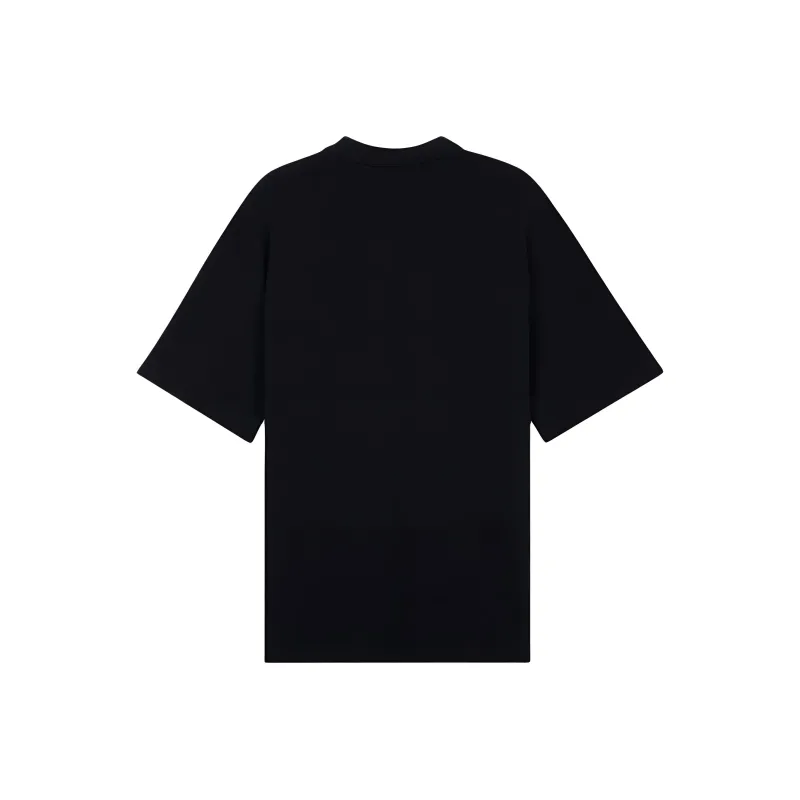 Maison Kitsune Bold Fox Head Patch Polo Shirt-1