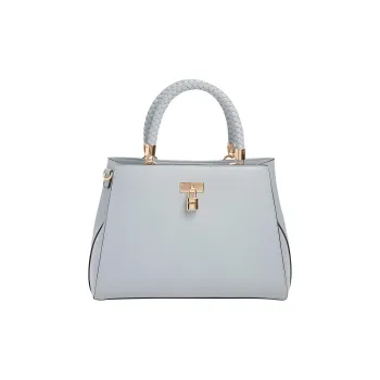 GUESS Faux Leather Tote Bag Shopping Bag Handbag Women's Blue