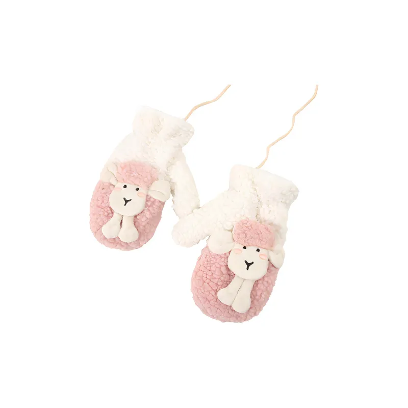 BAIJUAN Knit Gloves Unisex-3