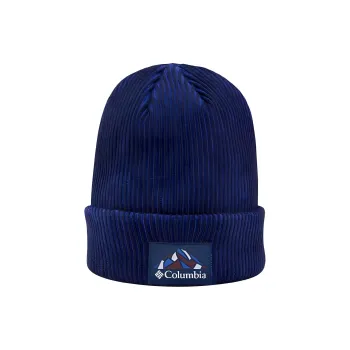 Columbia Acrylic Beanies Unisex Blue