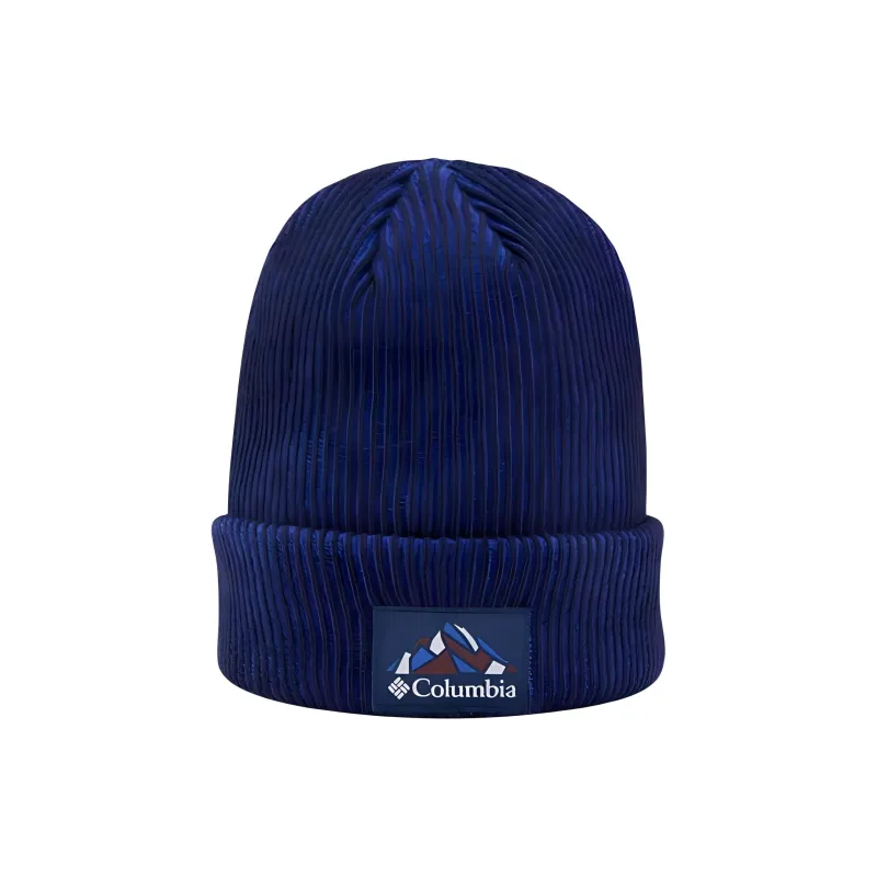 Columbia Acrylic Beanies Unisex Blue-0