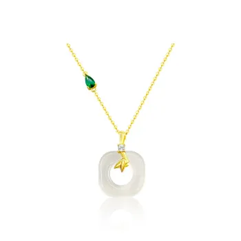 JOLLY SEASONS S925 Silver Necklaces Women's