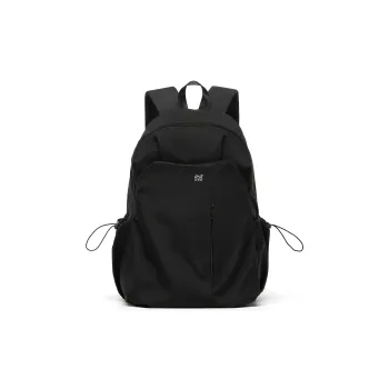 KEYSTREET Fabric Backpack Laptop Backpack Tubas Unisex Black/Ecru/Green/Blue/Burgundy