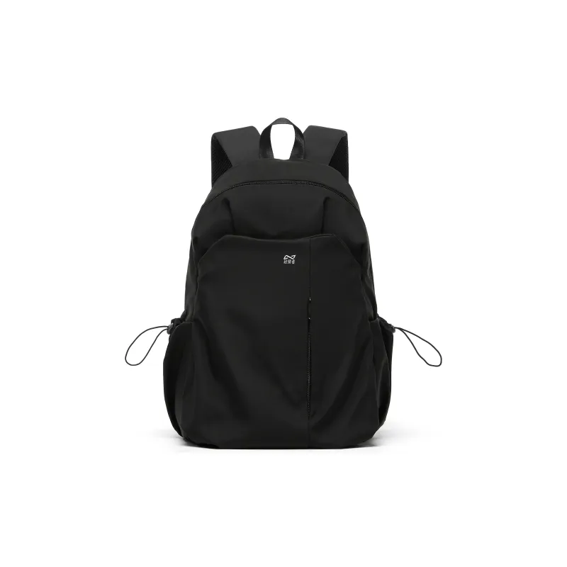 KEYSTREET Fabric Backpack Laptop Backpack Tubas Unisex Black/Ecru/Green/Blue/Burgundy-0