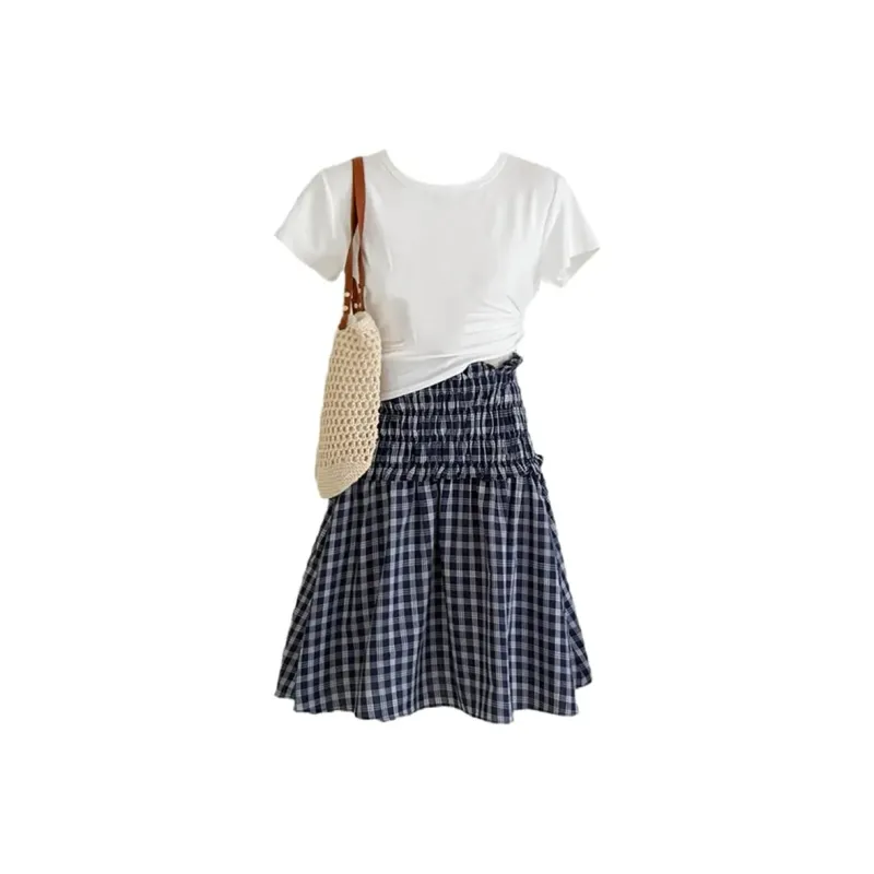 Pa33word Two Piece Skirt Sets Women's-0