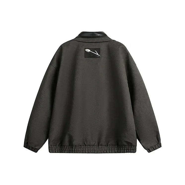 DABAISHA Jackets Coats Unisex Gray-1