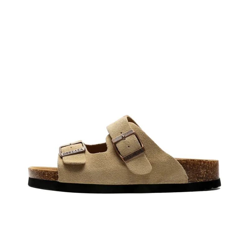 LUOMAIKE Rubber Sole Abrasion Resistant Slide Slippers Unisex-8