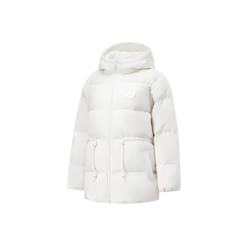 LiNing Sports Life Collection Down Jacket Women's Ivory
