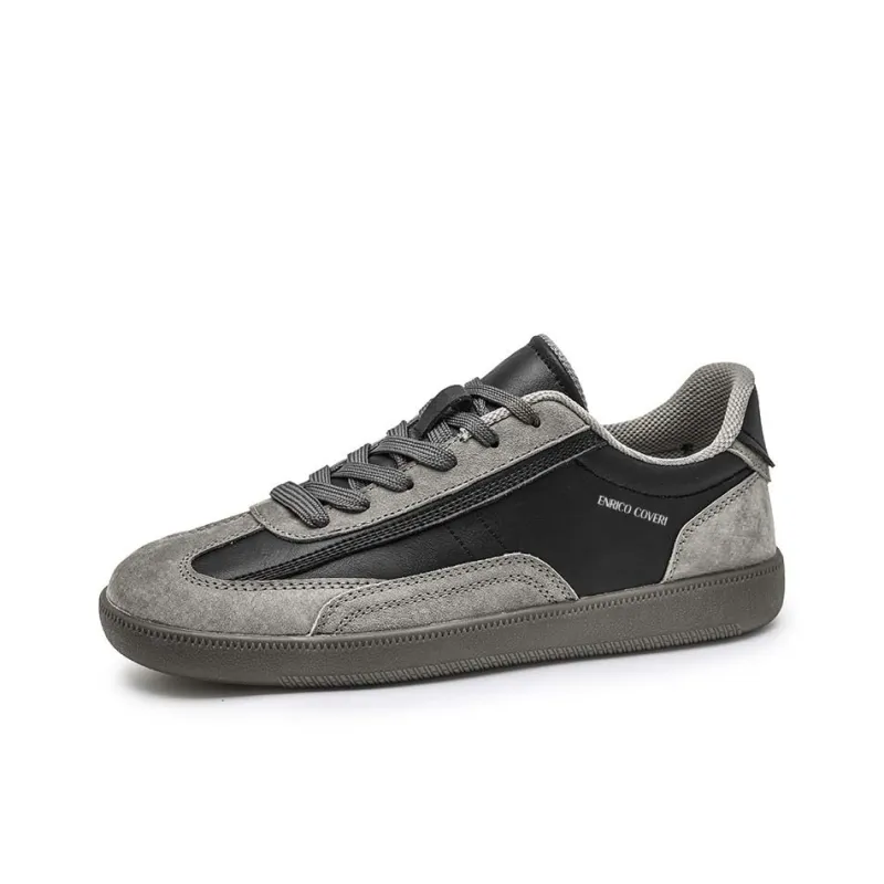 ENRICO COVERI Anti Slip Wear Resistant Low Top Skateboard Shoes Men's-4