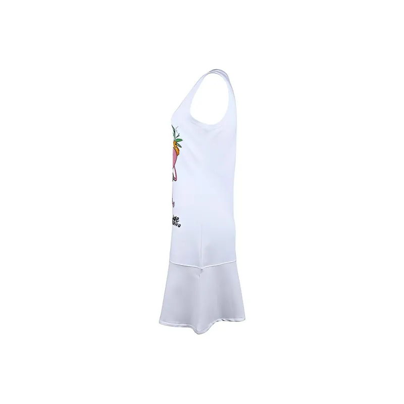 MOSCHINO Sleeveless Dress Women's White-2
