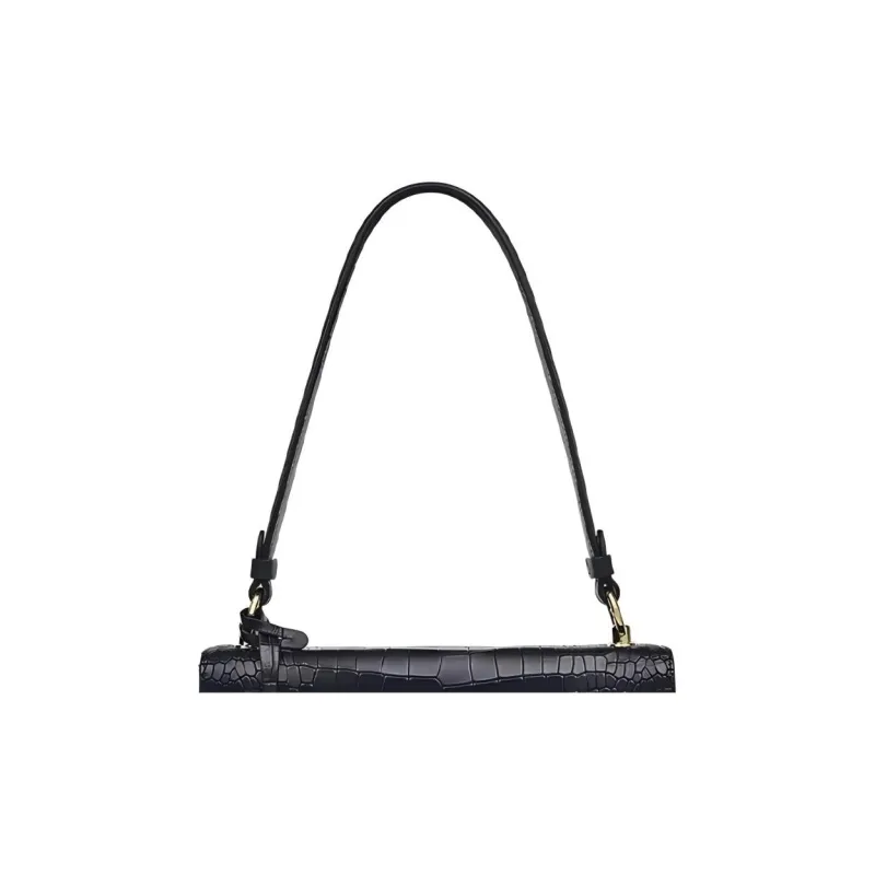 RADLEY Cow Leather Shoulder Bag, Handbag, Shoulder Bag Medium Size Women's Black-4