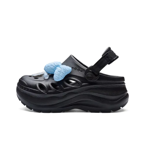 Kappa Back to Back Clogs Women's Black