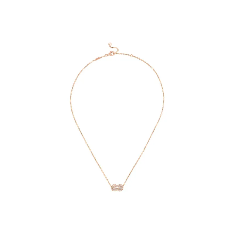 FRED Chance Infinie Series Necklaces Women's Rose Gold-1