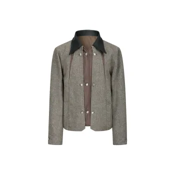 H.V.G.A Jackets Coats Unisex Coffee