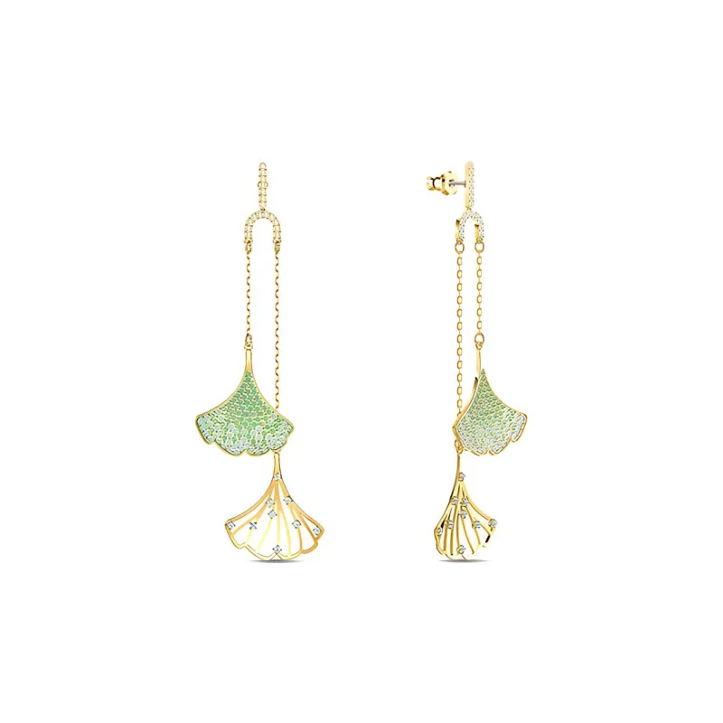 Swarovski STUNNING GINKO Earrings Women's-1