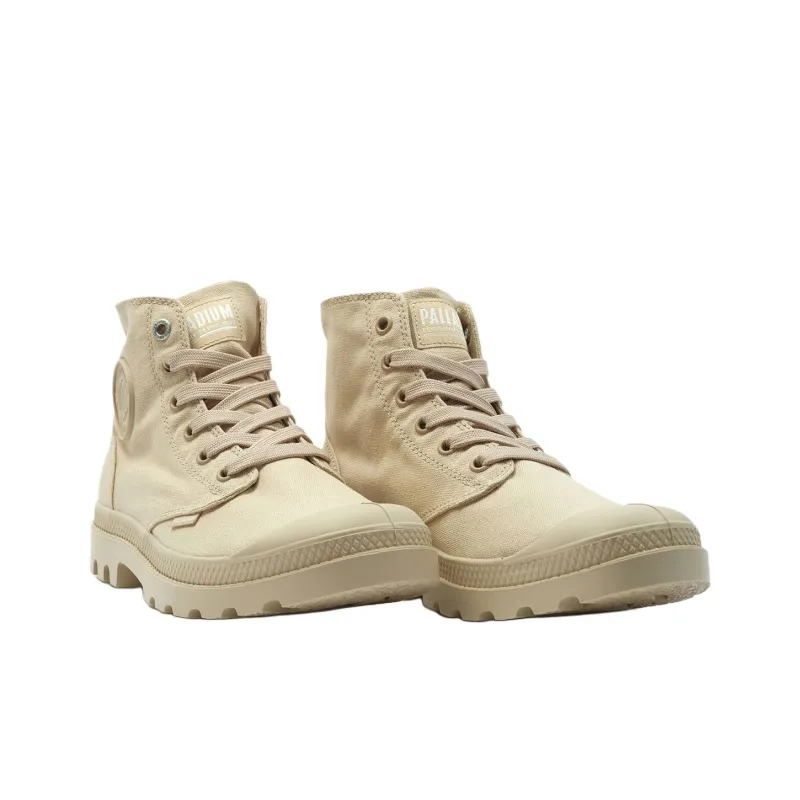 Palladium Mono Chrome Ankle Boots Unisex Light Brown-2