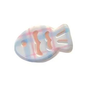 Water Jade Acrylic Hair Clips Women's-8