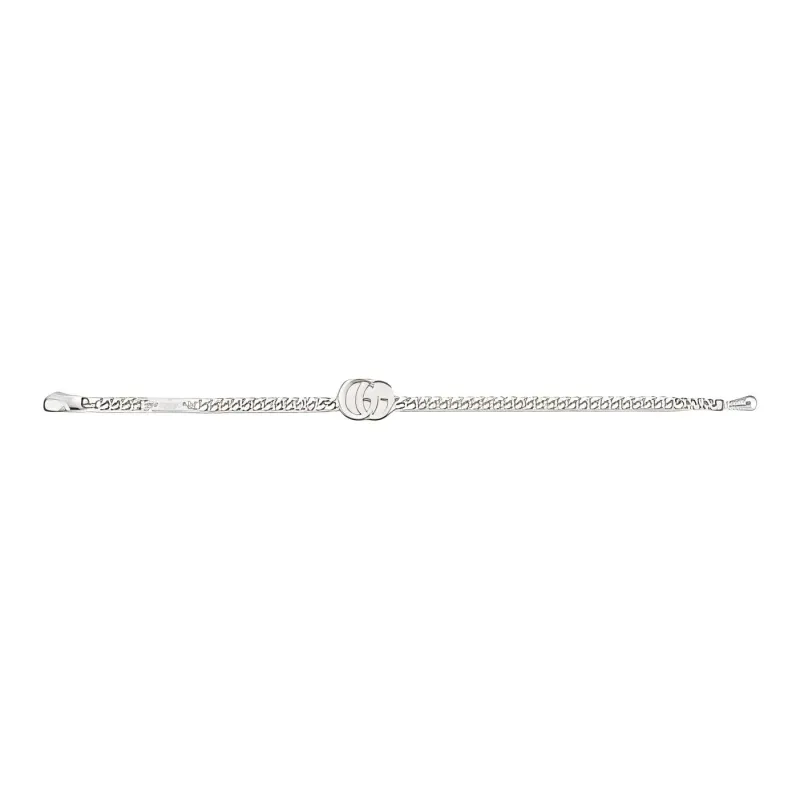 GUCCI 925 Sterling Silver Bracelets Men's Silver-1